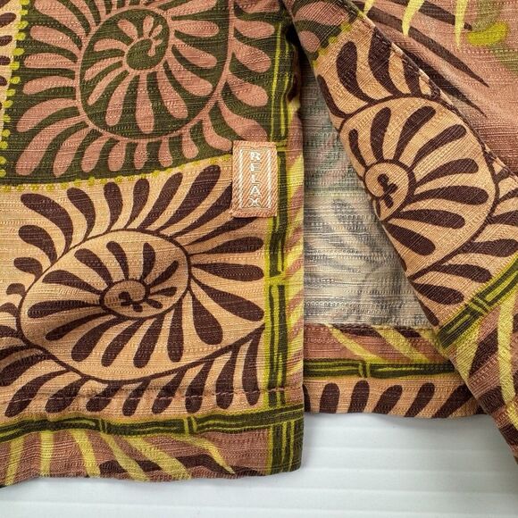 Tommy Bahama 100% Silk Hawaiian Shirt Hula Girl Print Size XXL Aloha Camp - Picture 5 of 8